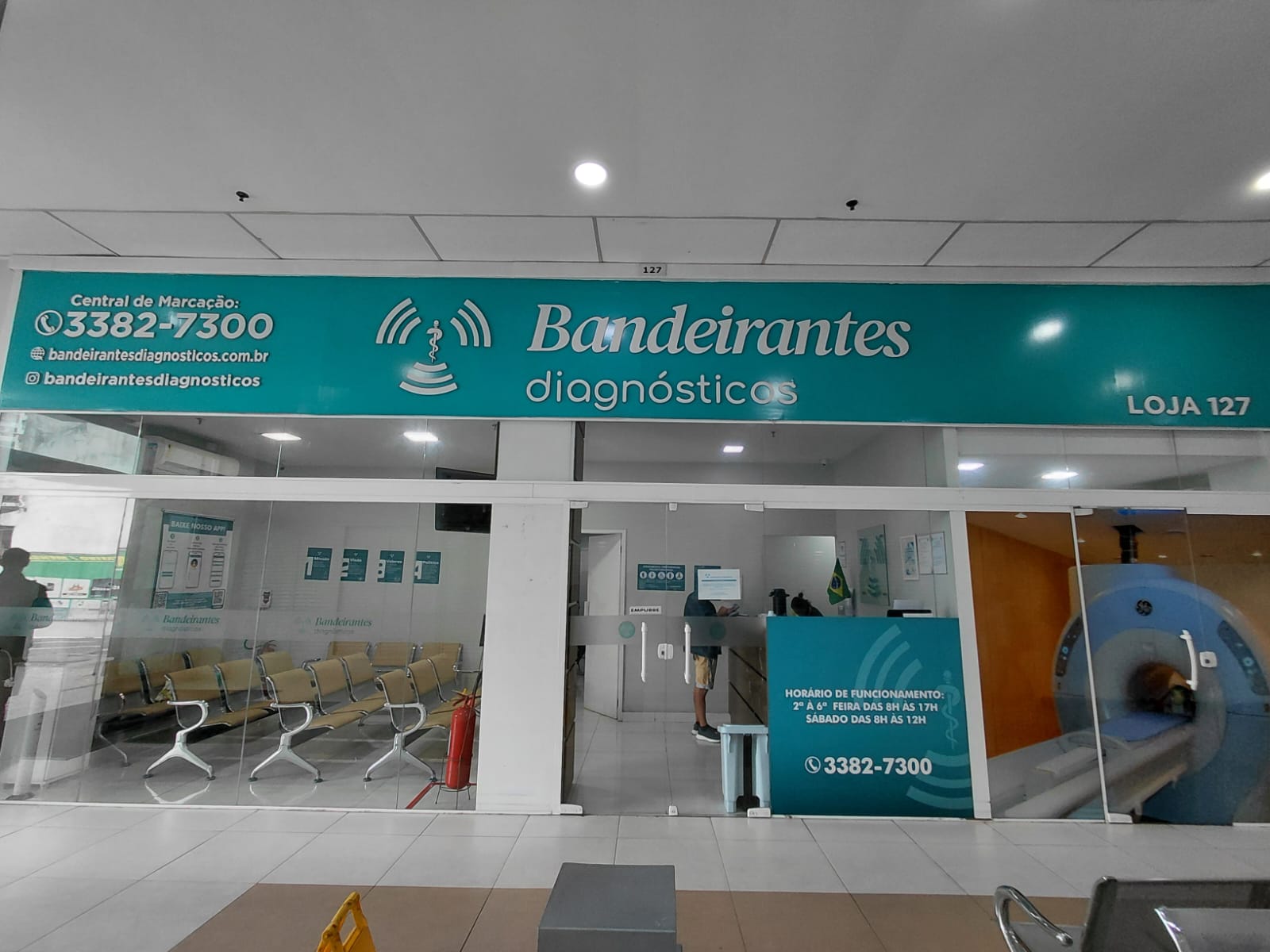 Fachada da unidade Bandeirantes Madureira II