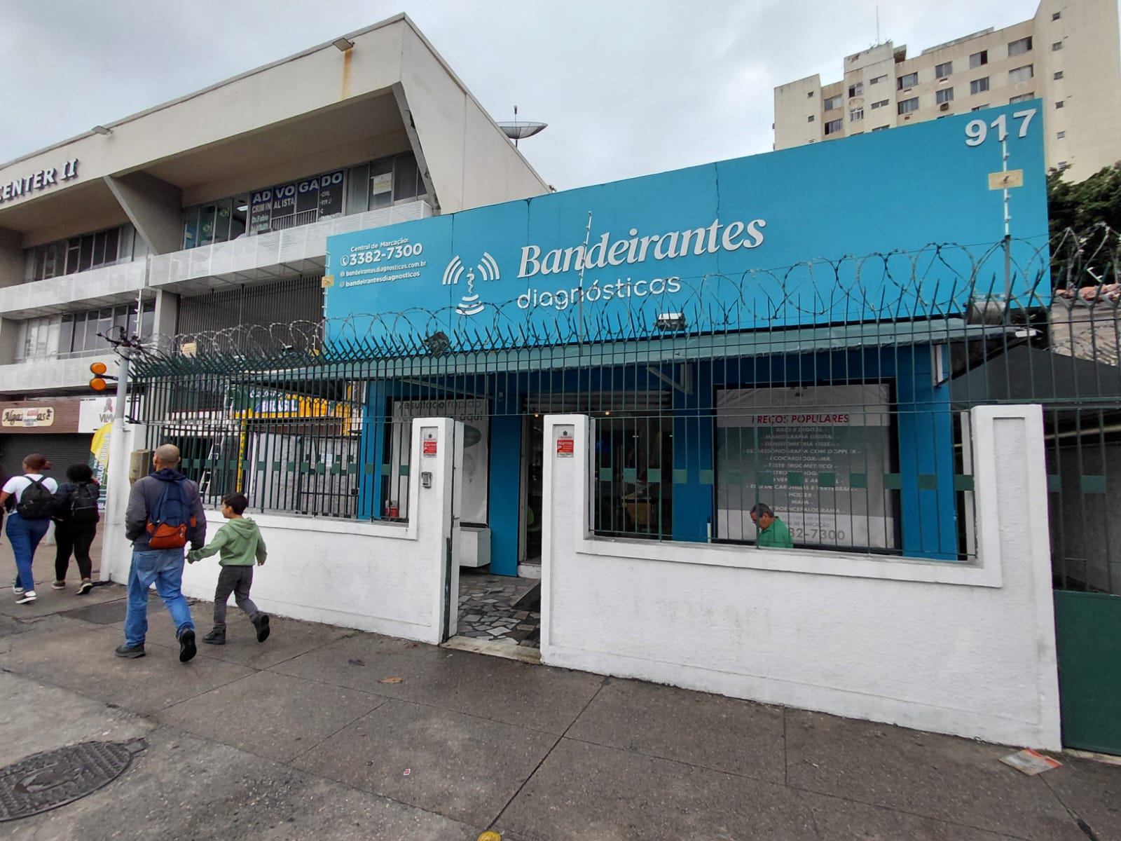 Fachada da unidade Bandeirantes Taquara